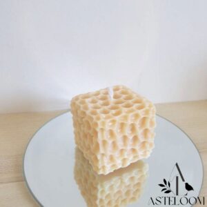 Honeycomb candle